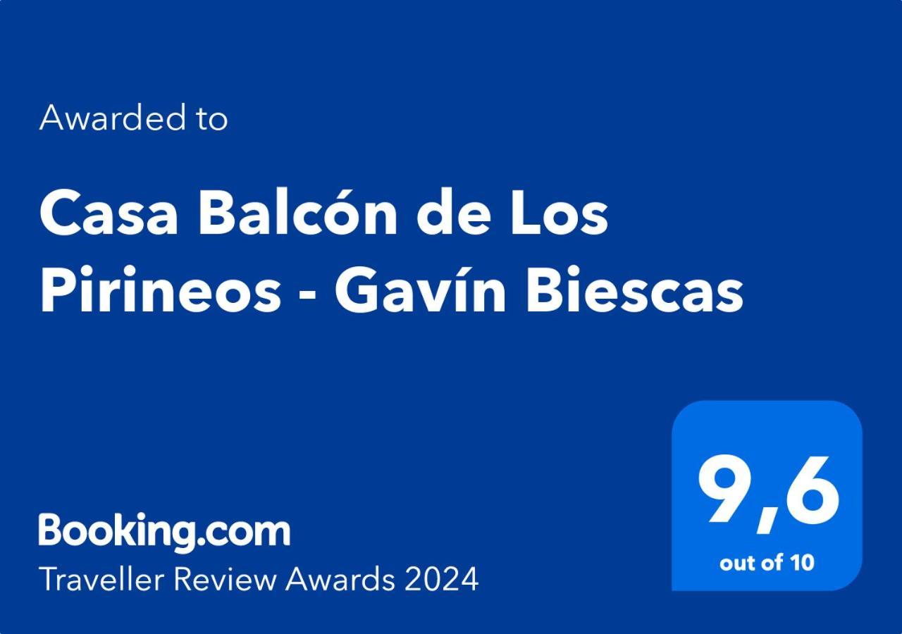 Casa Balcon De Los Pirineos - Gavin Biescas 외부 사진